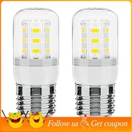 For   for  D34L Refrigerator LED Light Bulb Replacement(5304511738) E27 White Light 3.5W 85V-265V 2p
