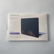 HardShell Case|MacBook Pro 15 < A1707 Transparent Black Laptop Protective Case Shock-Resistant