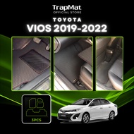 TrapMat® Car Mat Toyota Vios 2019-2022 | Signature Series