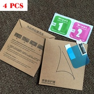 4Pcs นาฬิกาหน้าจอ Protector ฟิล์มสำหรับ Casio G-Shock DW5600 5610 GA-2100 A158W F-91W AE1200WH MQ-24