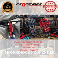 XMAX 100 Profender X-series Xmax250/300 | absorber suspension XMAX 350mm 330mm MONOSHOCK
