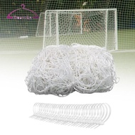 [deevoka] Soccer Net for 12 ft x 6 ft Portable White and Soccer Straps Football Netting