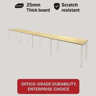 Cluster of 4 Side by Side (Metal N Leg) Side by side 4 Seater Workstation Office Table Kazen KNR4-1