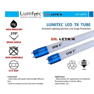 LUMITEC 15W 1Box T8 2Feet LED Tube Light with SIRIM [ 30PCS ]