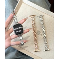 LV Flower Chain Watchband Compatible With Smart Watch 11 10 9 8 7 6 5 4 3 2 1 Se Ultra And CD5GPro A