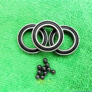 6802 Hybrid Ceramic Bearing 15x24x5 mm ABEC-1 ( 1 PC ) Bicycle Bottom Brackets & Spares 6802RS Si3N4