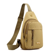 Bag Fashion Backpack One-Shoulder Multifunctional Sports Messenger Bag Men's Chest Bag Construction 