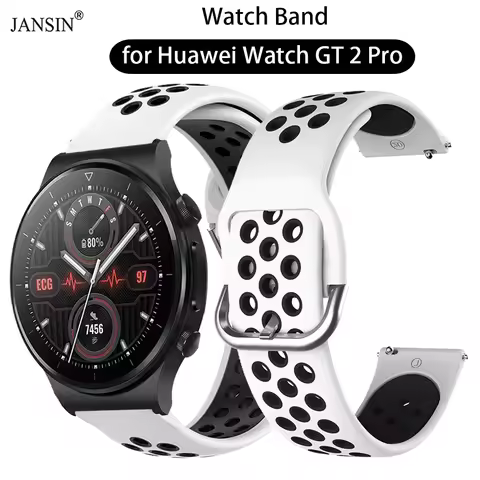 Silicone Strap For Huawei Watch GT 2 Pro Wristband Multiple Color Silicon Bracelet for Huawei Watch 