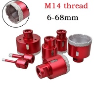 【Waysle】1PC 6mm-68mm M14 Dry Diamond Drill Bits Hole Saw For Granite Tile Glass Ceramic