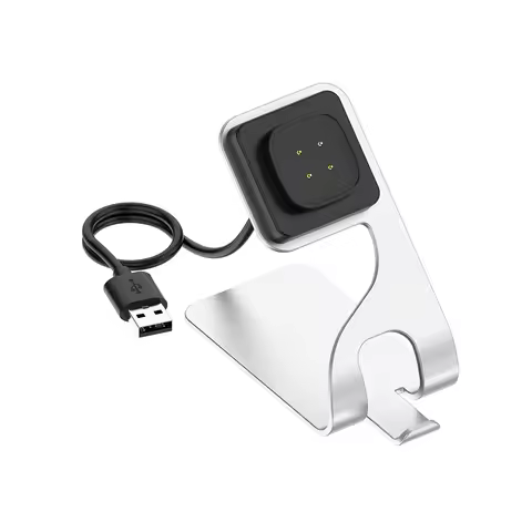 Magnetic USB Charging Dock for Fitbit Sense 2 Versa 3 Ace LTE Google Pixel Watch 3 Fast Charging Sta