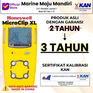 SERTIFIKAT KAN MULTI GAS DETECTOR HONEYWELL BW MICROCLIP XL - TRALA