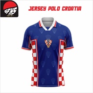 SFHS CROATIA V-NECK SHORT-SLEEVED JERSEY – CROATIA JERSEY SPORTS CLOTHES