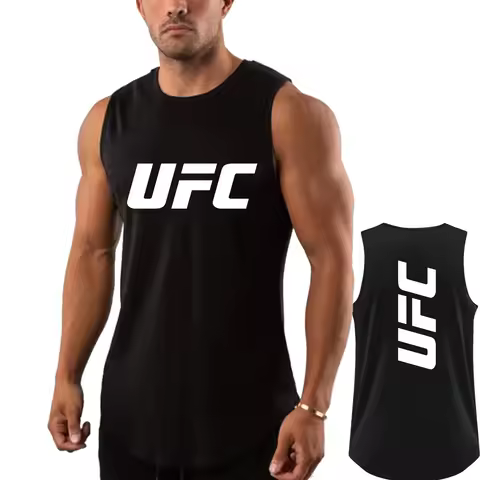 UFC vest men's summer casual sports fighting top street fashion top