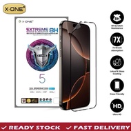 X.One Extreme 8H Shock Impact Protection Clear Screen Protector for iPhone 16 iP 15 Pro Max Screen P