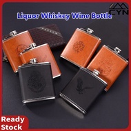 Beusia Hip Flask Alcohol Wine Whiskey Bottle Funnel 7Oz Stainless Steel Whiskey Hip Flask HOT