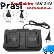 PRASI 1Pcs Lithium Battery Fast Charger, 3A EU/US Plug Battery Charger,  2 Ways Fast Charging Power 