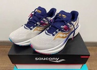 🐻‍❄️Saucony Triumph 20 運動跑步鞋 灰藍金