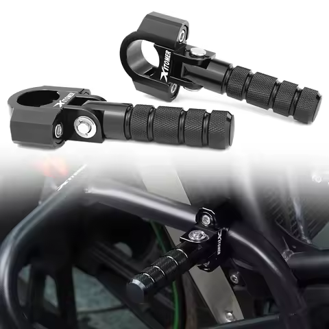 7/8-1 1/8inch Inch Crash Bar Foot Pegs Rests Footrest 22mm 25mm28.8mm Universal Motorcycle Highway B