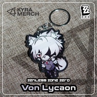 Zenless Zone Zero Keychain - Von Lycaon | Kyramerch Anime Fanmerch Dealer