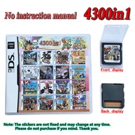 208 4300 in 1 MULTI CART Super Combo Video Games Cartridge Card Cart For DS NDS 3DS XL 3DSXL 2DS NDS