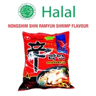 HALAL -NONGSHIM Shinramyun Shirmp Flavor - Mie Instan Korea Rasa Udang