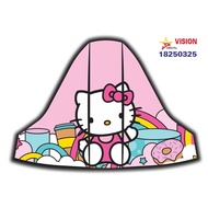 VISION 2023-2025 lower fairing sticker, 4-layer waterproof sticker