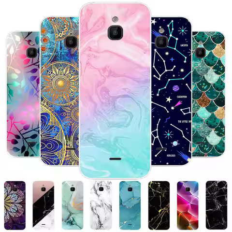 For Nokia 6300 4G Case Clear TPU Silicone Marble Soft Phone Covers for Nokia 6300 4G Back Cases for 