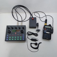 PTT BOX SOUNDCARD V8 TO RIG YAESU FT-2980