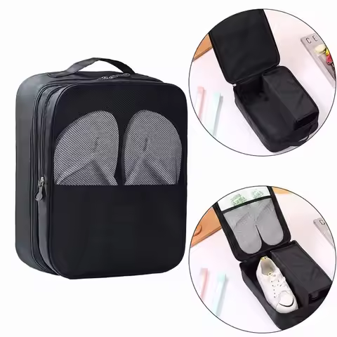 Portable Travel Shoe Bag Multifunction Storage Organizer for Clothes Underwear Waterproof Luggage Pa