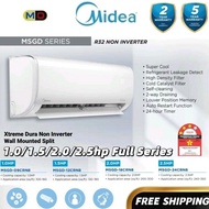 MIDEA 1.0/1.5/2.0/2.5HP R32 Air Condition MSGD-09CRN8/MSGD-12CRN8/MSGD-18CRN8/MSGD-24CRN8 Xtreme冷气机