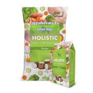 (READY STOCK)Proud Dog Food Holistic Grain Free Salmon Grain Free Duck Grain Free Chicken 2kg Proud 