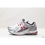 New Balance NB 1906R M1906REA Millennium aesthetics Round head silver white black red jogging shoes