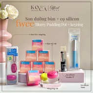 [ Fwee ] - Fwee Blurry Pudding Pot mud lipstick (with removable keyring)