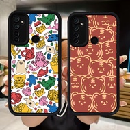 Q57 Tiger soft Casing for Realme C2 Narzo 10A C17 7i C75 10 5i 9i 6i 20A 5 5s C2s 14 14X 14T C71 C73