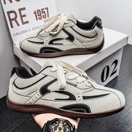 New White Korean Shoes for Men Original Casual Breathable Shoes Rubber Sports Men Shoes QC3E