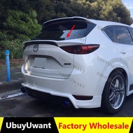 On sale For Mazda CX-5 CX5 2017 2018 2019 2020 2021 Rear Middle Carbon Fiber Rear Trunk Roof Wing Sp