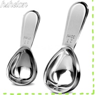 HSHELAA Coffee Bean Measuring Spoons, 15/30ml Stainless Steel Coffee Scoops, Durable 1 Tbsp or 2 Tbs