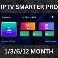IPTV VIP Malaysia iptv smarter pro and iptv smarter lite For All device IOS Android And Smart TV