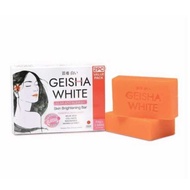 Geisha White Classic Intense Exfoliating Acne, Blemish, Scar And Whitening Skin Brightening Soap