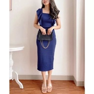 Hyuna Women's Bodycon Midi Dress