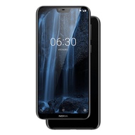 โทรศัพท์มือถือ Nokia X6 6.1 Plus สองซิม4G LTE 5.8 สมาร์ทโฟนแอนดรอยด์ของแท้ปลดล็อกรุ่น16MP