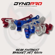 DYNOPRO REAR FOOTREST BRACKET SET RSX/RS150