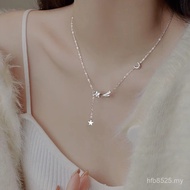 Necklace Difeng 999 Clavicle Chain Necklace Unique Pure Silver Fairy Style Female Autumn Winter Fash