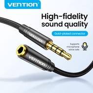 Vention 3.5mm Audio Extension Cable, Male to Female AUX Jack Cable Supports Stereo Audio and Microph
