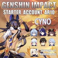 Genshin impact ID【Fast delivery】Cyno+other characters combination low AR