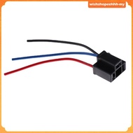[WishshopeehhhMY] Universal Car H4 Headlight Female Socket 3 Wire Wiring Harness Connector