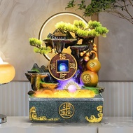 Fortune Gourd Water Fountain Feng Shui Decor | Hiasan Air Gourd Tarik Rezeki Hiasan Feng Shui摆件