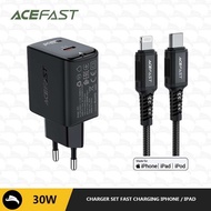 IPHONE ACEFAST PD CHARGER CABLE TYPE-C TO LIGHTNING FAST CHARGING ADAPTOR IPADiphone *