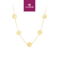 HABIB 916/22K Yellow Gold Necklace AXN080424