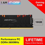 HyperX Predator RGB 16GB 3600MHz DDR4 CL17 DIMM (8GBx2) 1 Pair XMP PC RAM ( HX436C17PB4AK2/16 ) - De